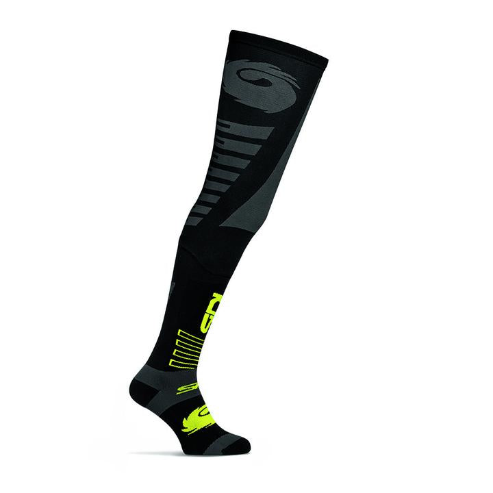 Sidi Extra Long Offroad Socks Black / Yellow Fluro