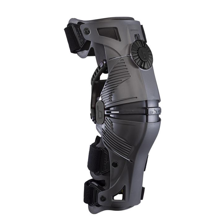 Mobius X8 Knee Braces Storm Grey Black