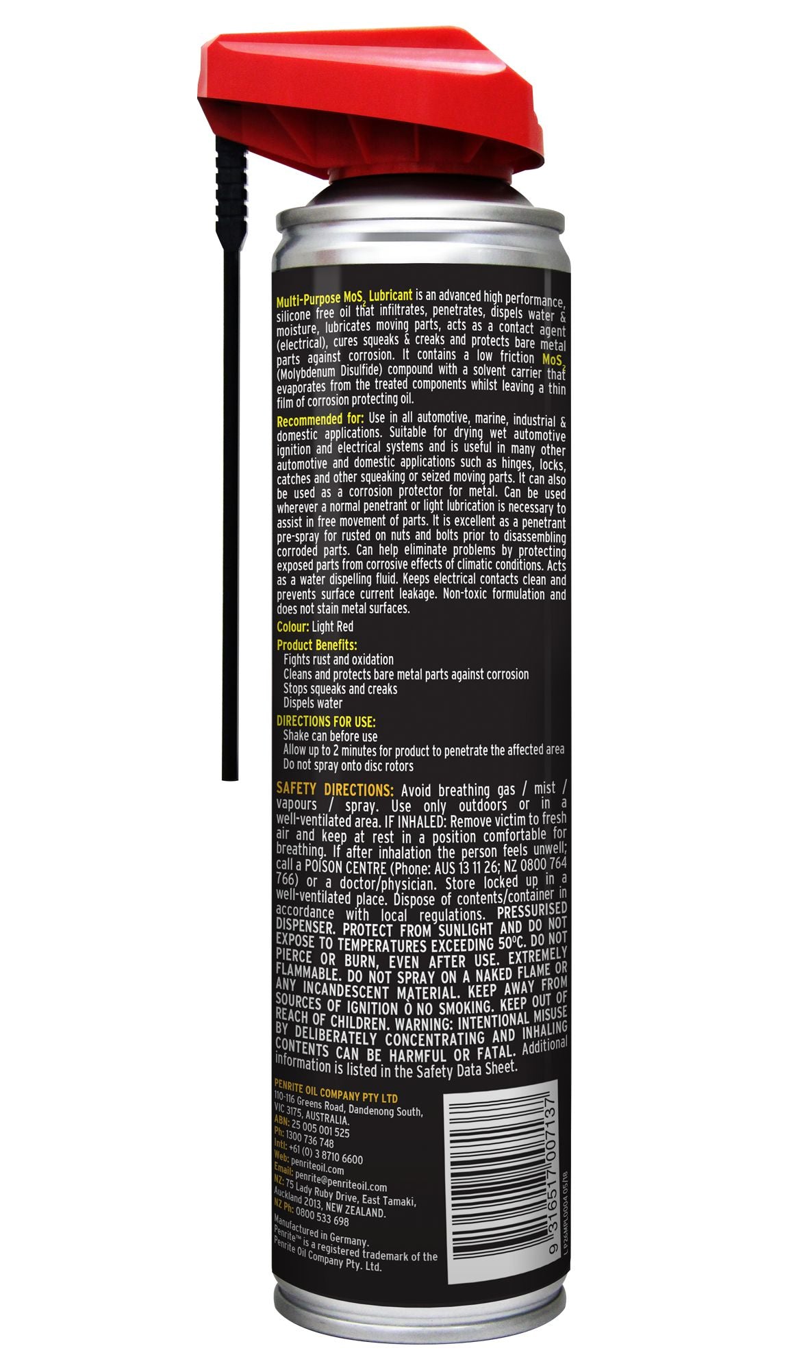 Penrite Mos2 Lubricant