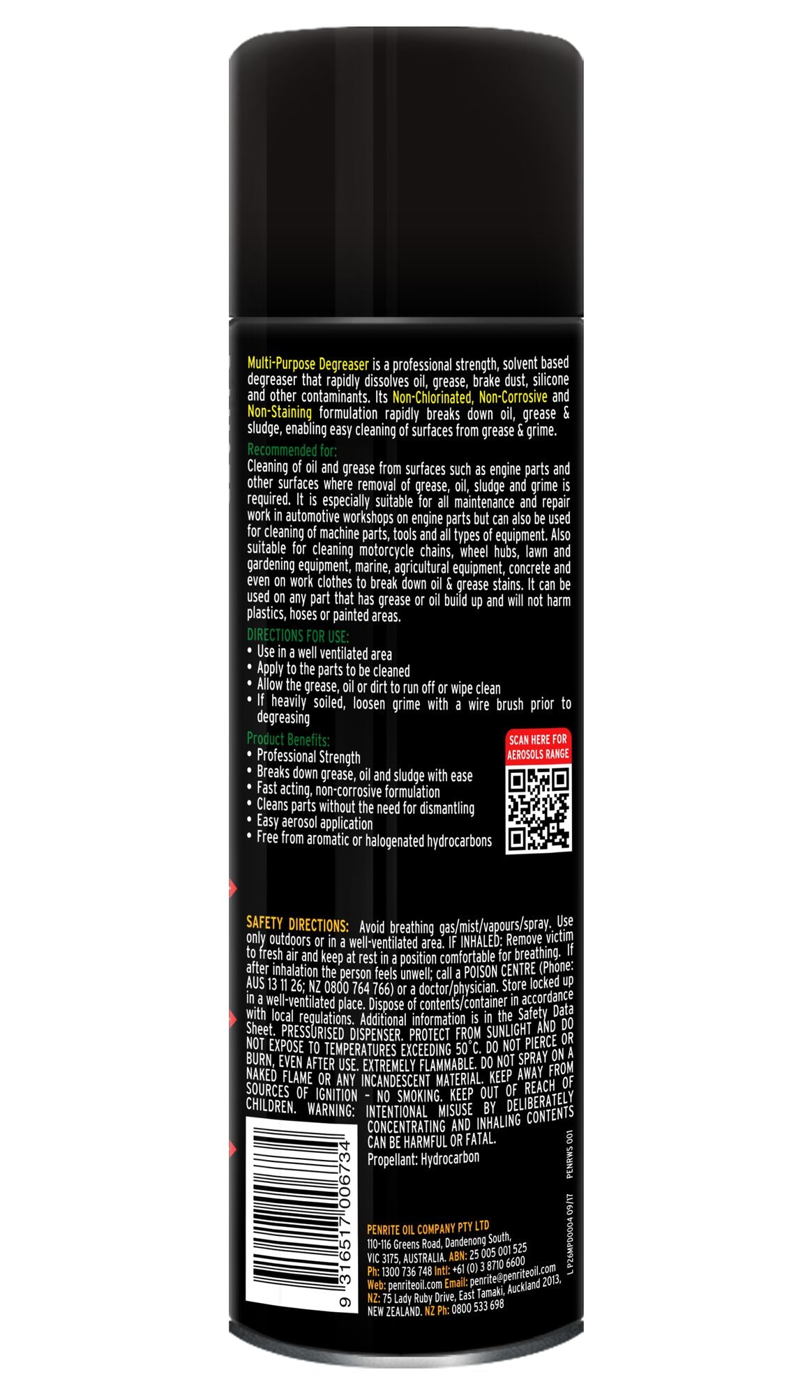 Penrite Degreaser
