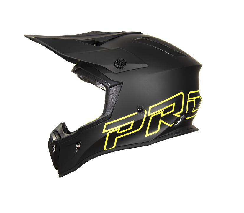 Progrip 3180 Helmet Matte Black/Yellow