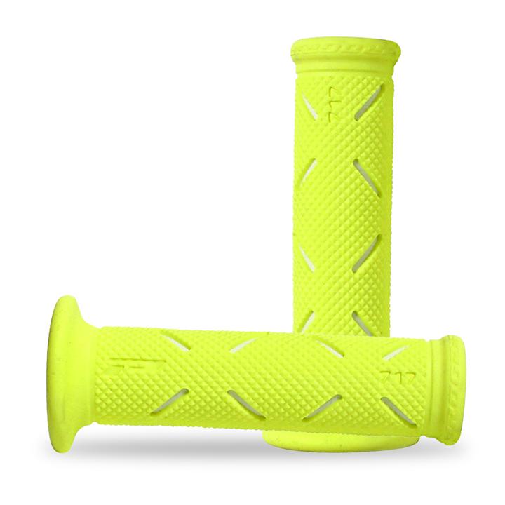 Progrip Fluoro Yellow Dual Density 717 Open Grips