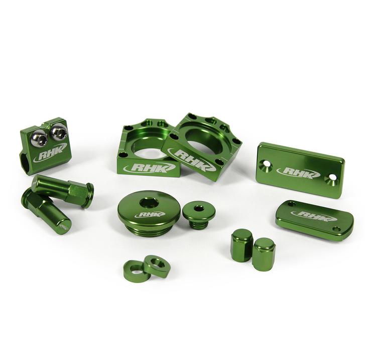 RHK Kawasaki Bling Kit KX 125/250 2003-2008 KX 250F 2004-2010 Green