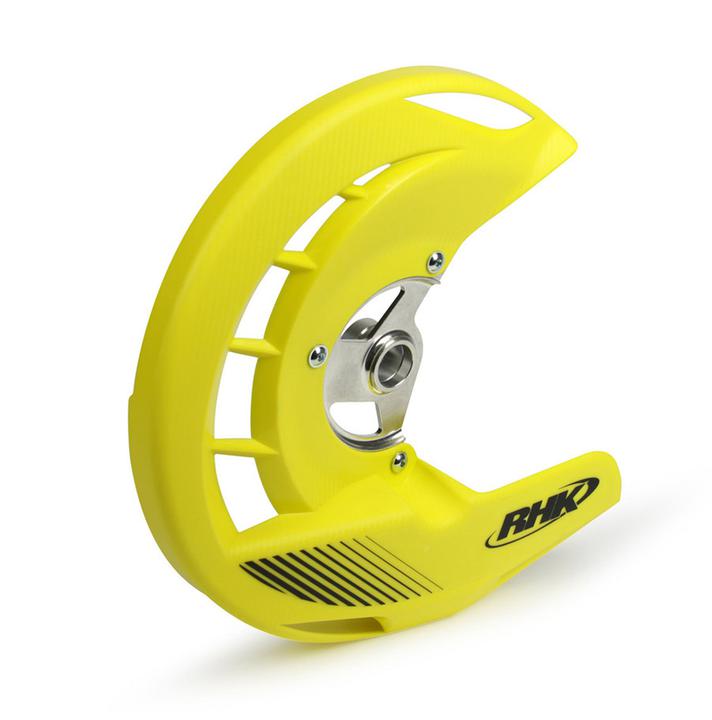RHK Suzuki Yellow Xs Front Disc Guards RMZ 250 2007On