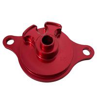 RHK Oil Filter Cover Honda CRF450R 09-16 Red