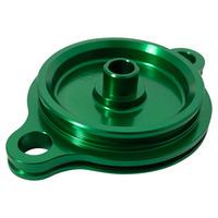 RHK Oil Filter Cover Kawasaki KX450F 16-22 Green