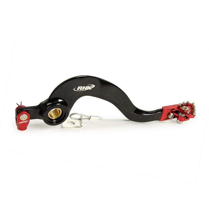 RHK Forged Alloy Brake Pedals Honda CRF 150 R 07-On Red