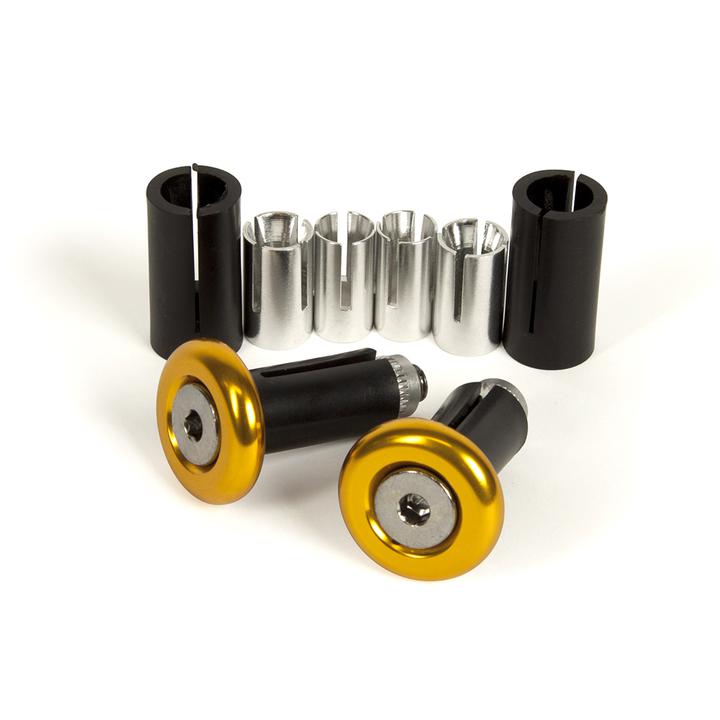 RHK Handlebar End Caps Dirt Gold