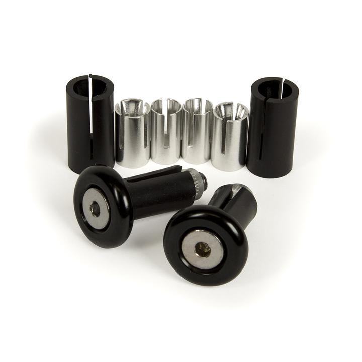 RHK Handlebar End Caps Dirt Silver