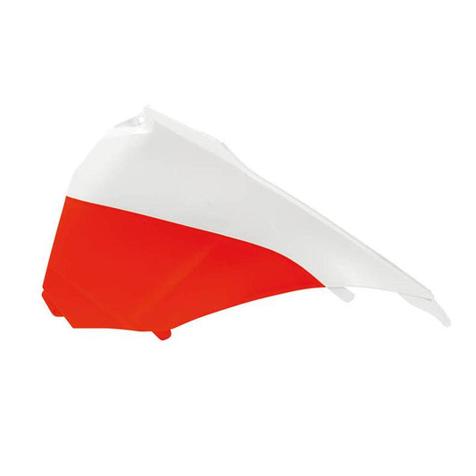 Rtech KTM SX/SX-F 125-450 2013-2015 Left Airbox Side Panel Orange/White