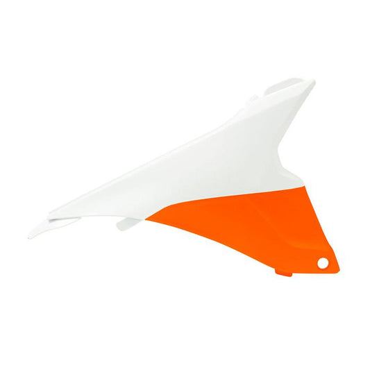 Rtech KTM SX/SX-F 125-450 2013-2015 Right Airbox Side Panel Orange/White