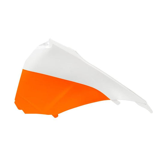 Rtech KTM SX/SX-F 125-450 2013-2015 Left Airbox Side Panel Orange/White