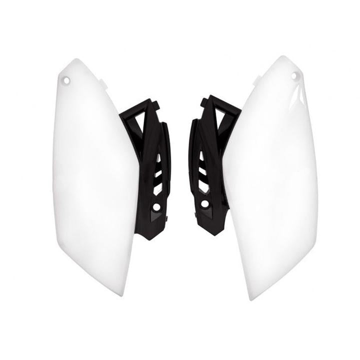 Rtech Yamaha YZF 250 2010-2013 Side Panels White/Black