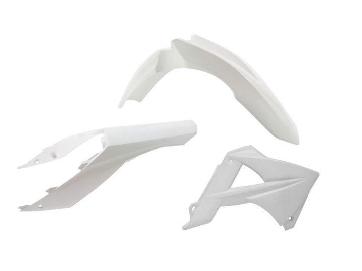 Rtech Gas Gas Plastic Kit Ec/Mc 125/200/250/300/451 2011/Fsr 250 2011-2013 White