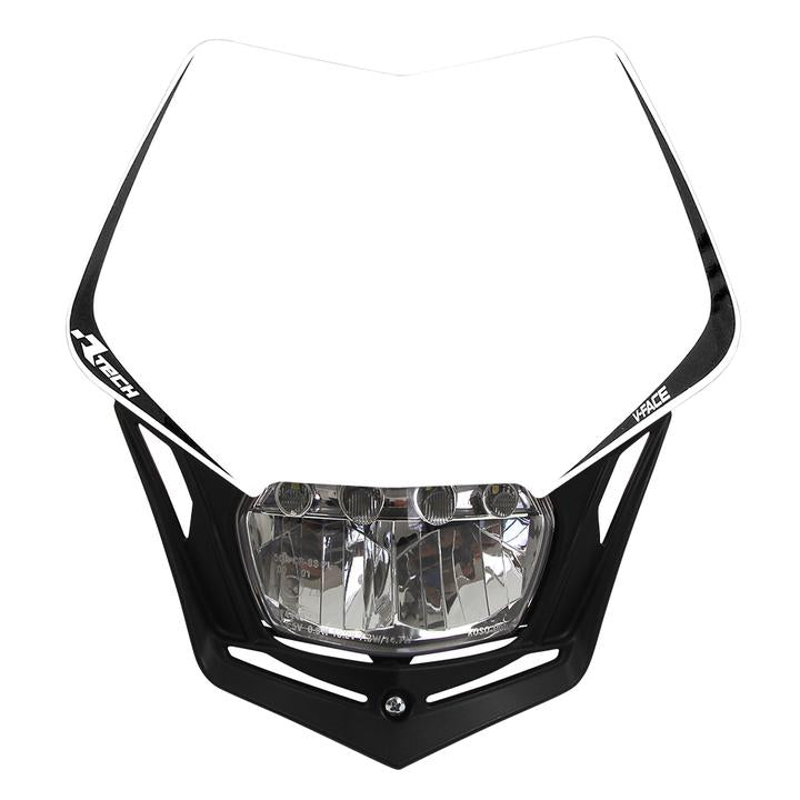 Rtech White V-Face Full Led Headlight - Universal