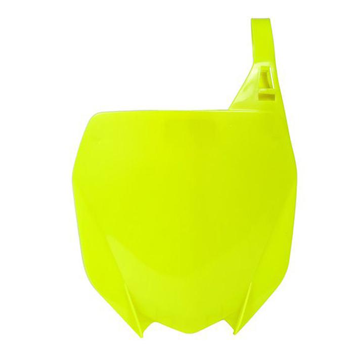 Rtech Yamaha YZ 250F 2019-2022 YZ 450F 2018-2022 Front Plate Neon Yellow