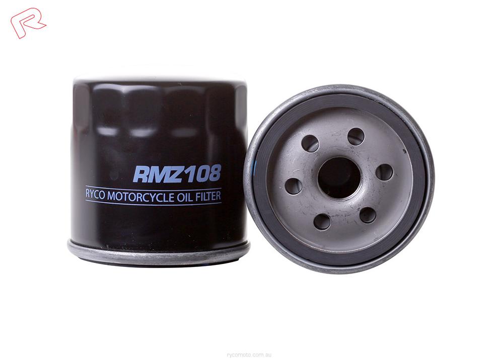 Ryco Motorcycle Oil Filter RMZ 108 (Kn - 163) For Bmw