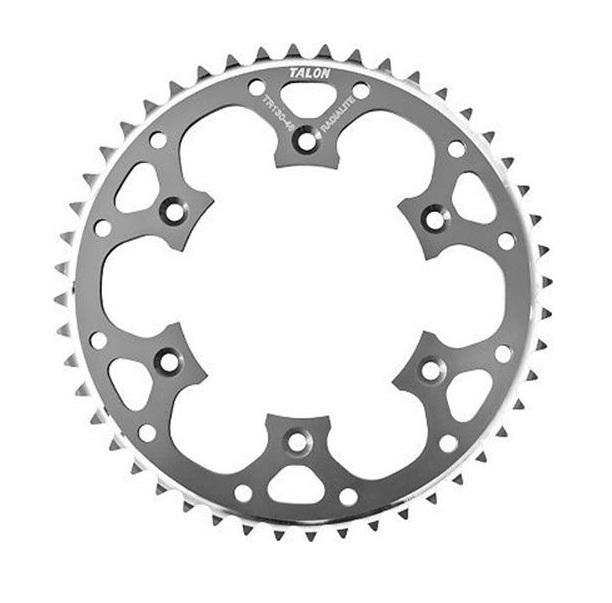 Talon Radialite Alloy Rear Sprocket Silver Fits Kawasaki KX65 1999-On