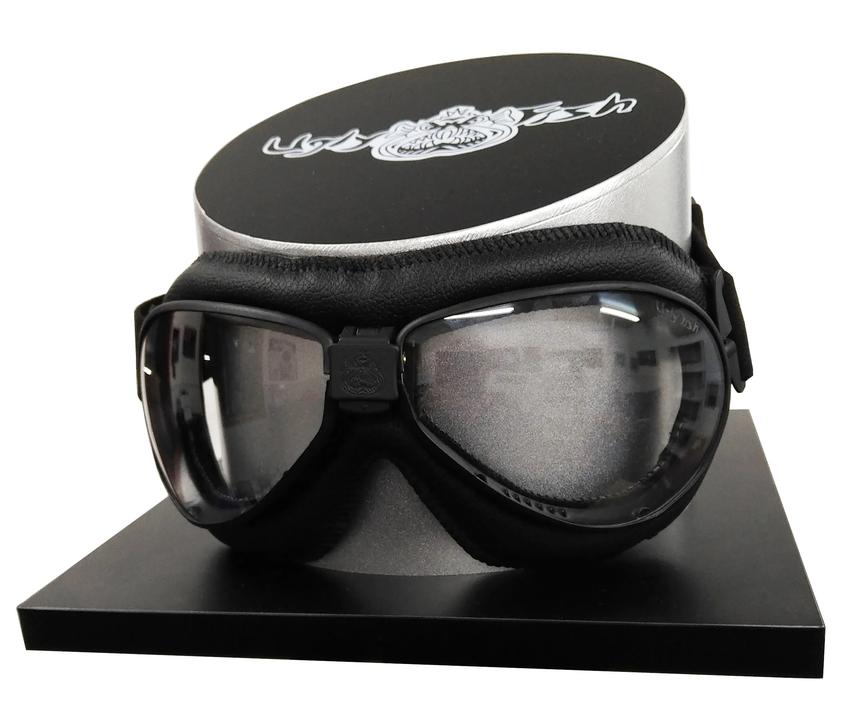 Ugly Fish Aviator Goggle Matt Black Frame, 2Pk Lens