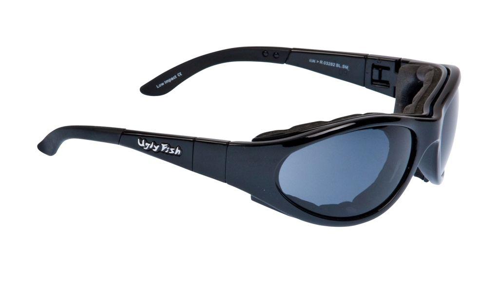 Ugly Fish Glide Matt Black Frame, Smoke Lens
