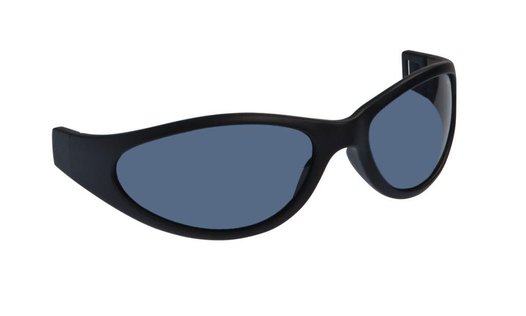 Ugly Fish Slim Shiny Black Frame, Smoke Lens