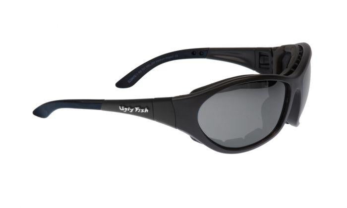 Ugly Fish Cruize Shiny Black Frame, Smoke Lens