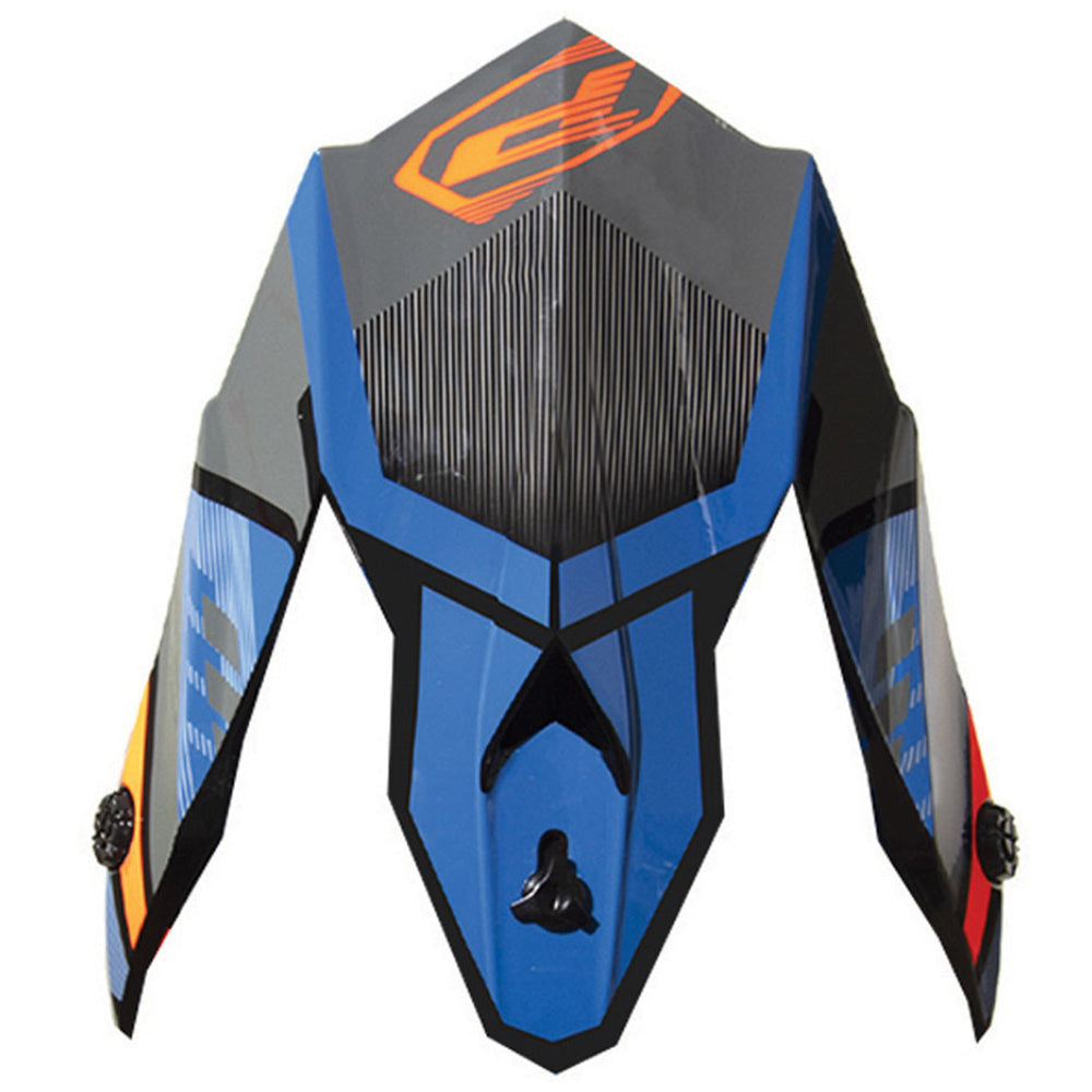 Progrip Replacement Blue/Blue Helmet Peak