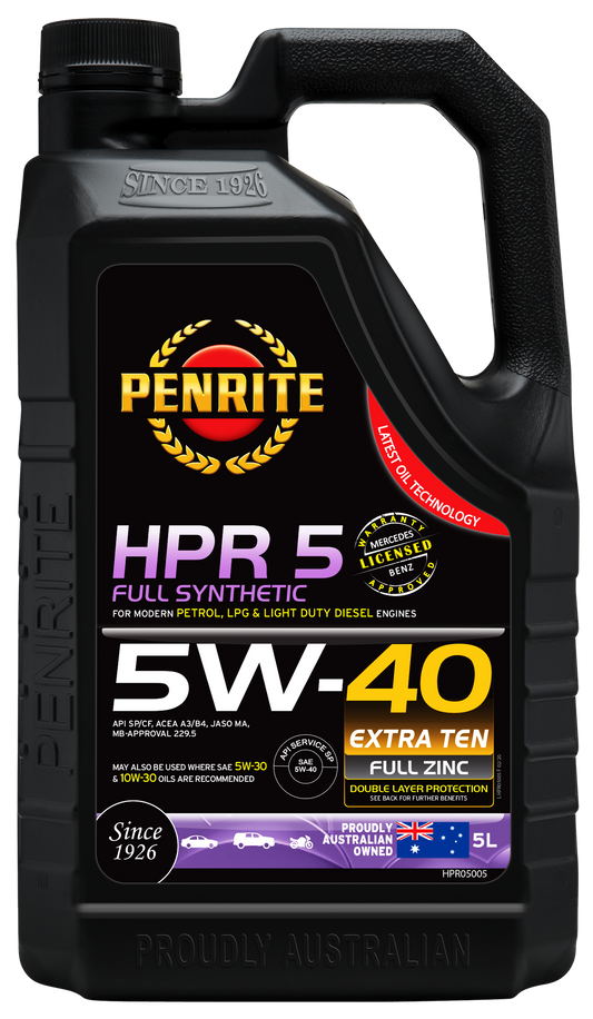 Penrite HPR 5 5W-40 Full Synthetic 5Ltr