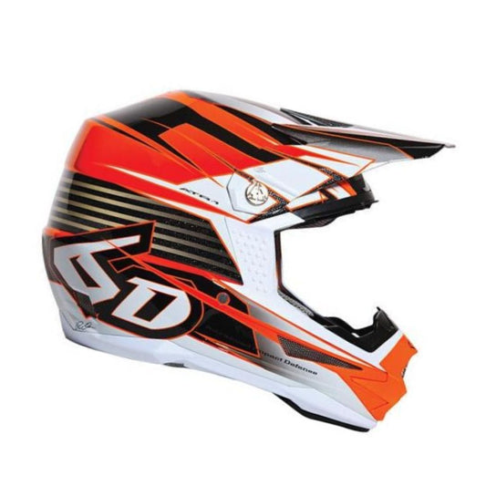 6D Helmet MX ATR Rush Orange