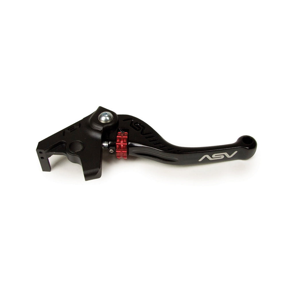 ASV Aprilia Black F3 Shorty Brake Lever - Caponord/ETV 1000 2002-2007