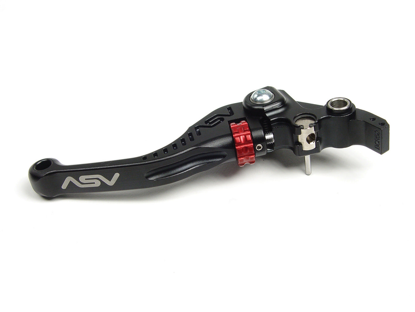 ASV Kawasaki Black C5 Shorty Clutch Lever - Ninja 650R 2006-2008