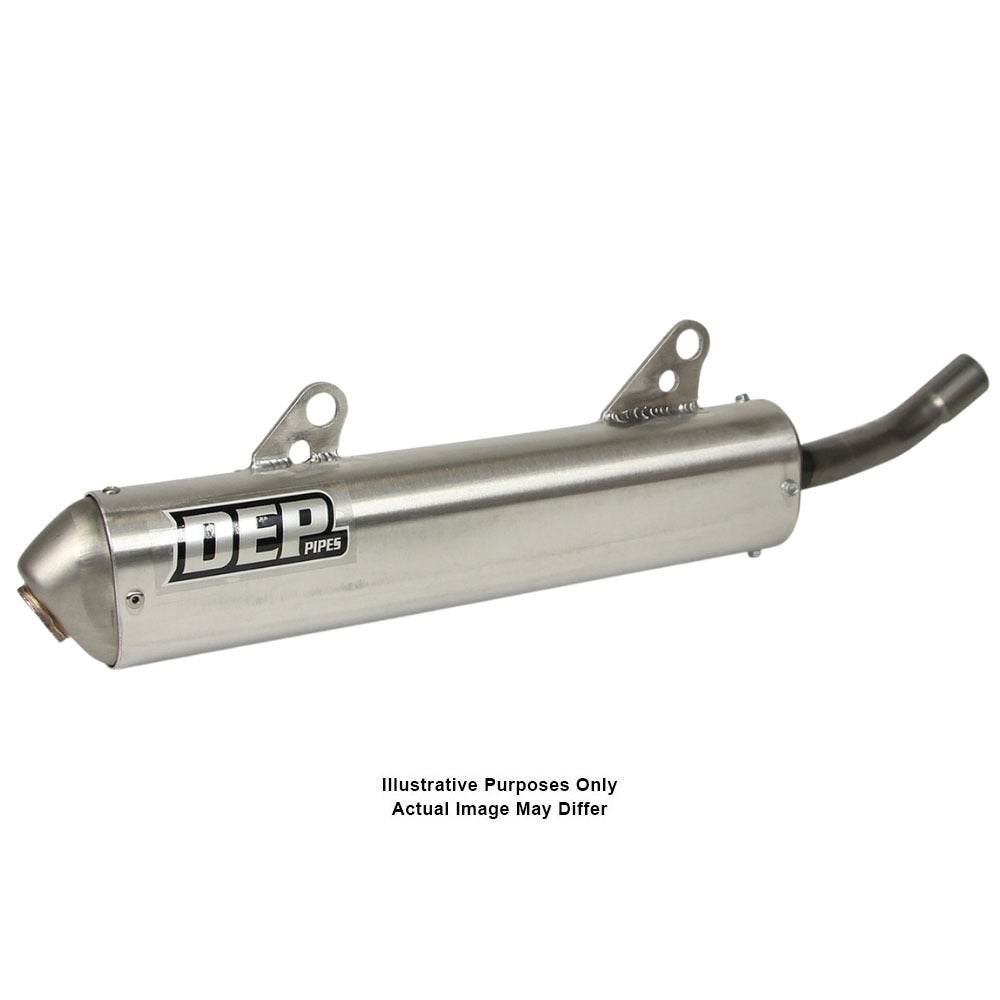 DEP Pipes Gas Gas Silver 2 Stroke MX Silencer - EC 250 2014-2017