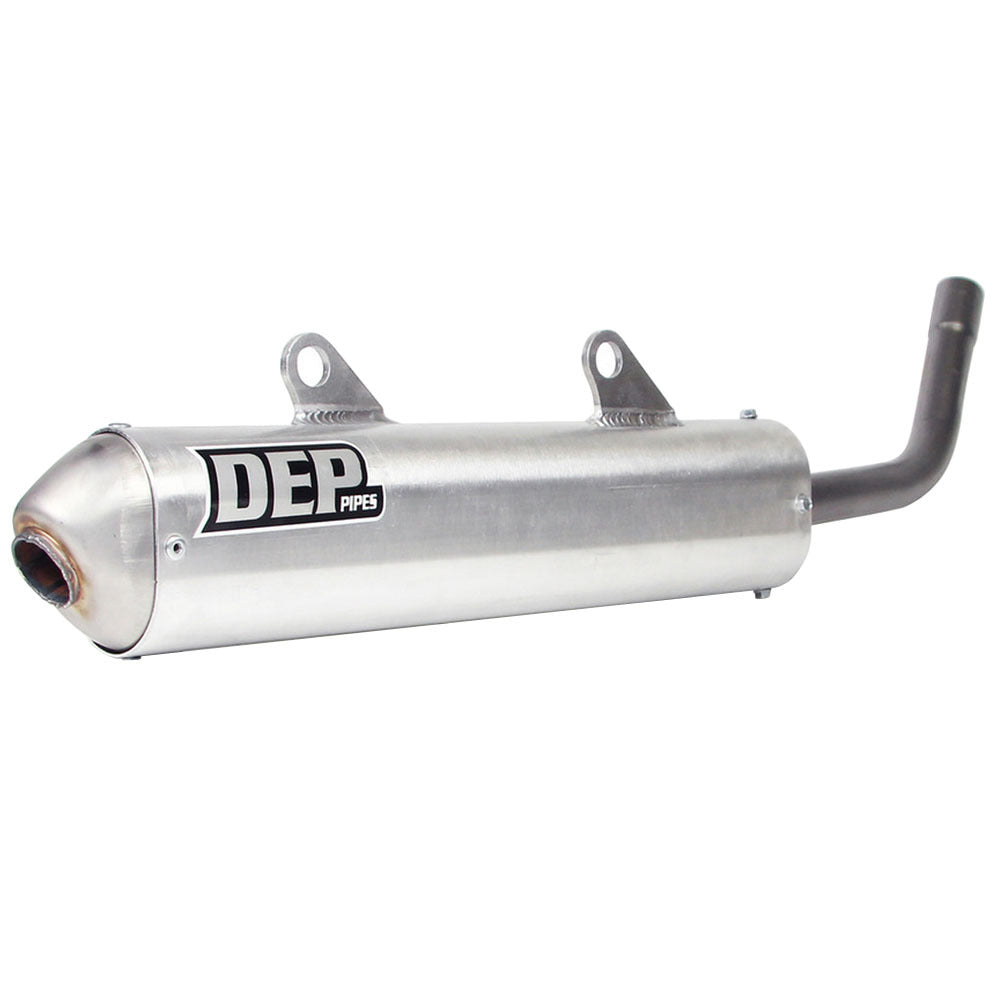 DEP Pipes KTM Silver 2 Stroke Enduro Silencer - 200 EXC 2004-2010