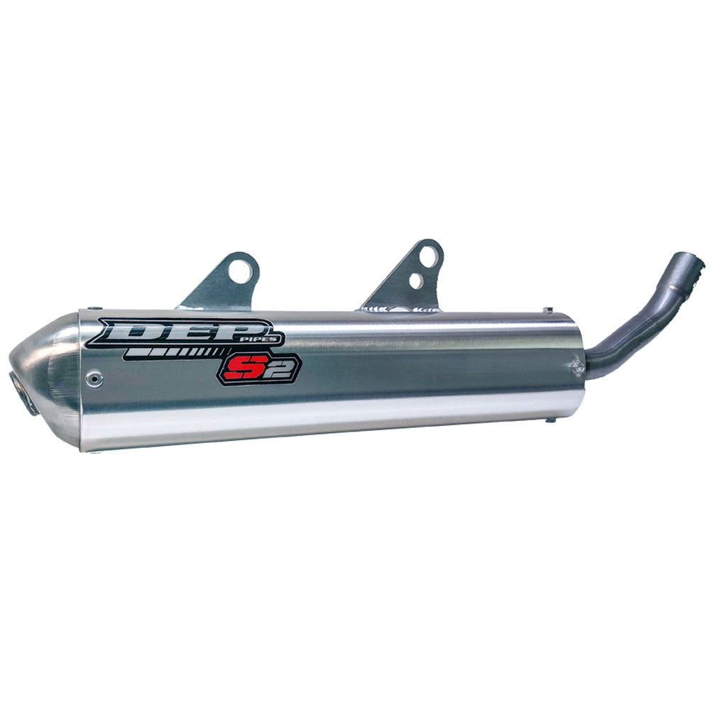 DEP Pipes Gas Gas Silver 2 Stroke MX Silencer - EC 250 2021-2022