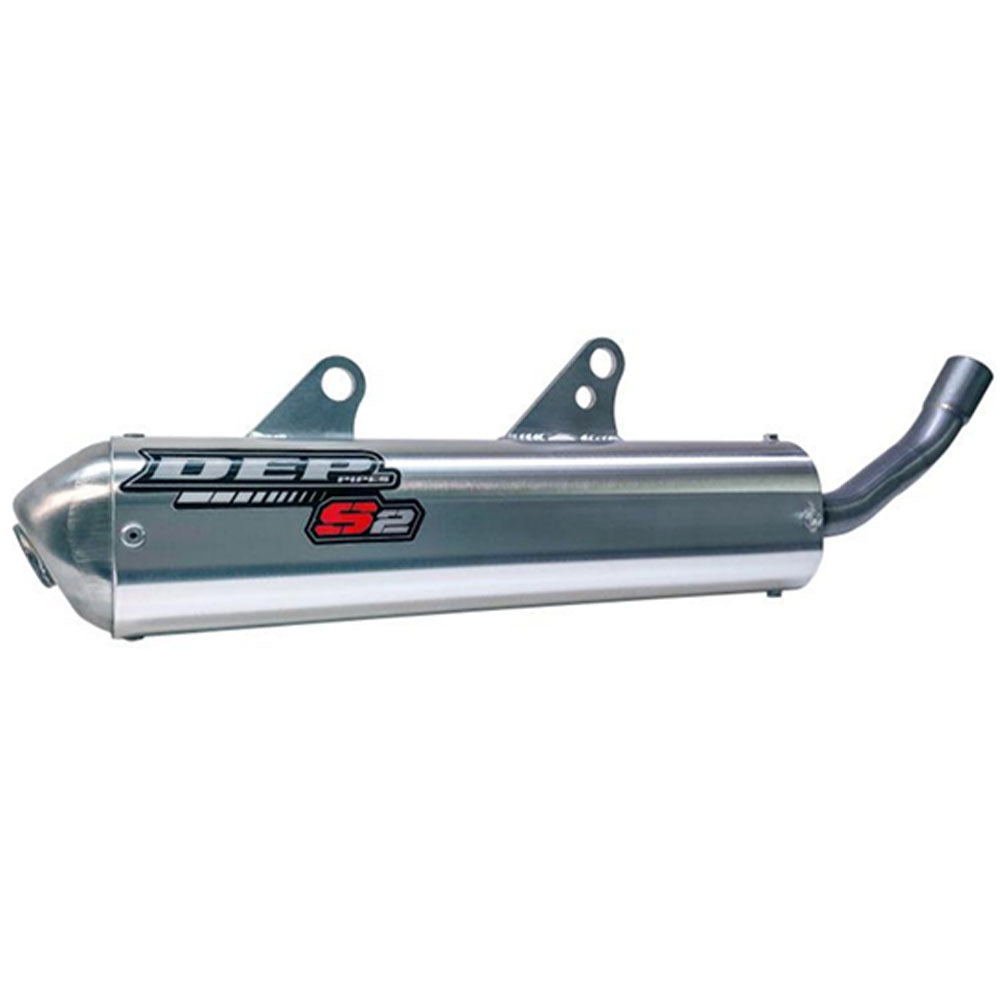 DEP Pipes Gas Gas Silver 2 Stroke Enduro Silencer - EC 250 2021-2022