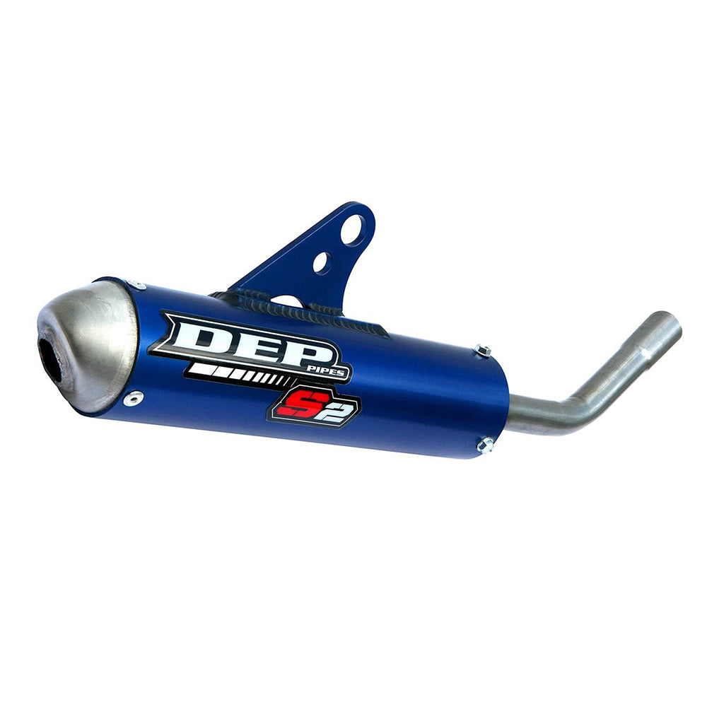 DEP Pipes Gas Gas Blue 2 Stroke MX Silencer - MC 85 2021-2022 (Must Use DEP Chamber)