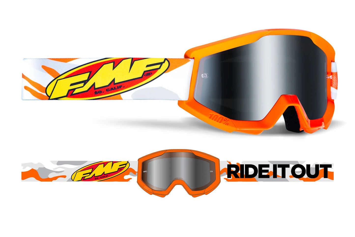 FMF Vision Goggle Powercore Assault Mirror