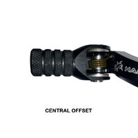 Hammerhead Silver Gear Lever Knurled Tip with Hardware (+5mm)