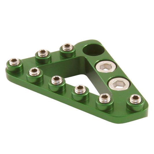 Hammerhead Green Brake Pedal Large Tip with Hardware