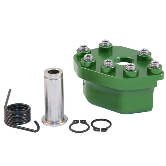 Hammerhead Green Brake Pedal Rotating Tip with Hardware