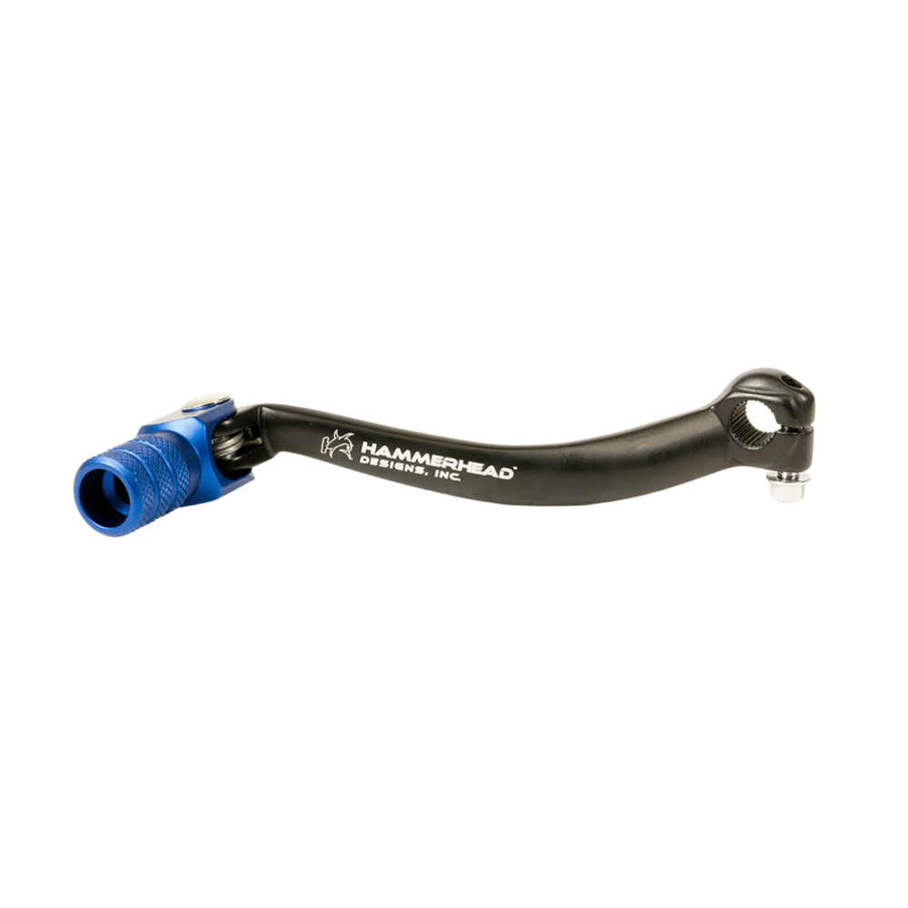 Hammerhead Husqvarna Forged Black/Blue Gear Lever Knurled Tip - TC 125 2017-On (+0mm)