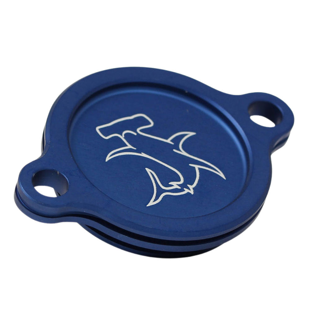 Hammerhead Kawasaki Blue Oil Filter Cover KX 250 F 2005-On