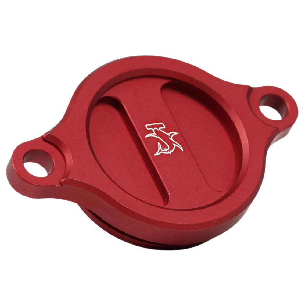 Hammerhead Suzuki Red Oil Filter Cover RMZ 250 2007-2016
