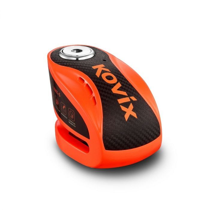 Kovix Alarmed Disc Lock Orange
