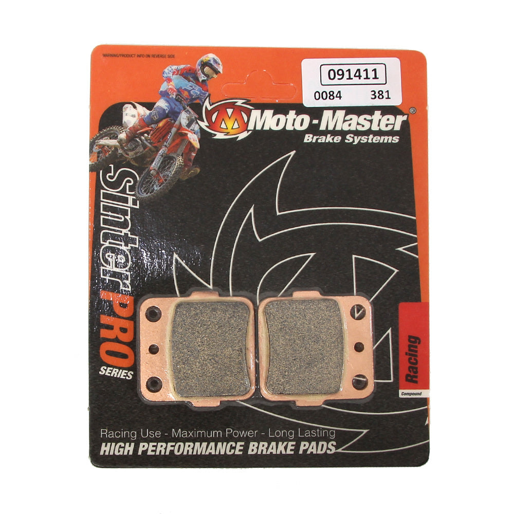 Moto-Master Kawasaki SinterPro Racing Rear Brake Pads (MM-091411)