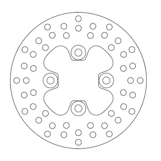 Moto-Master Yamaha Left Front Round Series Disc Banshee SP 200 2006-2006