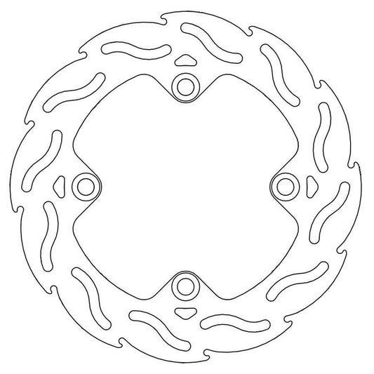 Moto-Master Honda Rear Flame Series Disc (MM-110206)