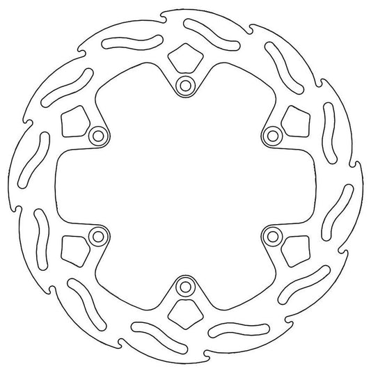 Moto-Master Husaberg Rear Flame Series Disc (MM-110218)