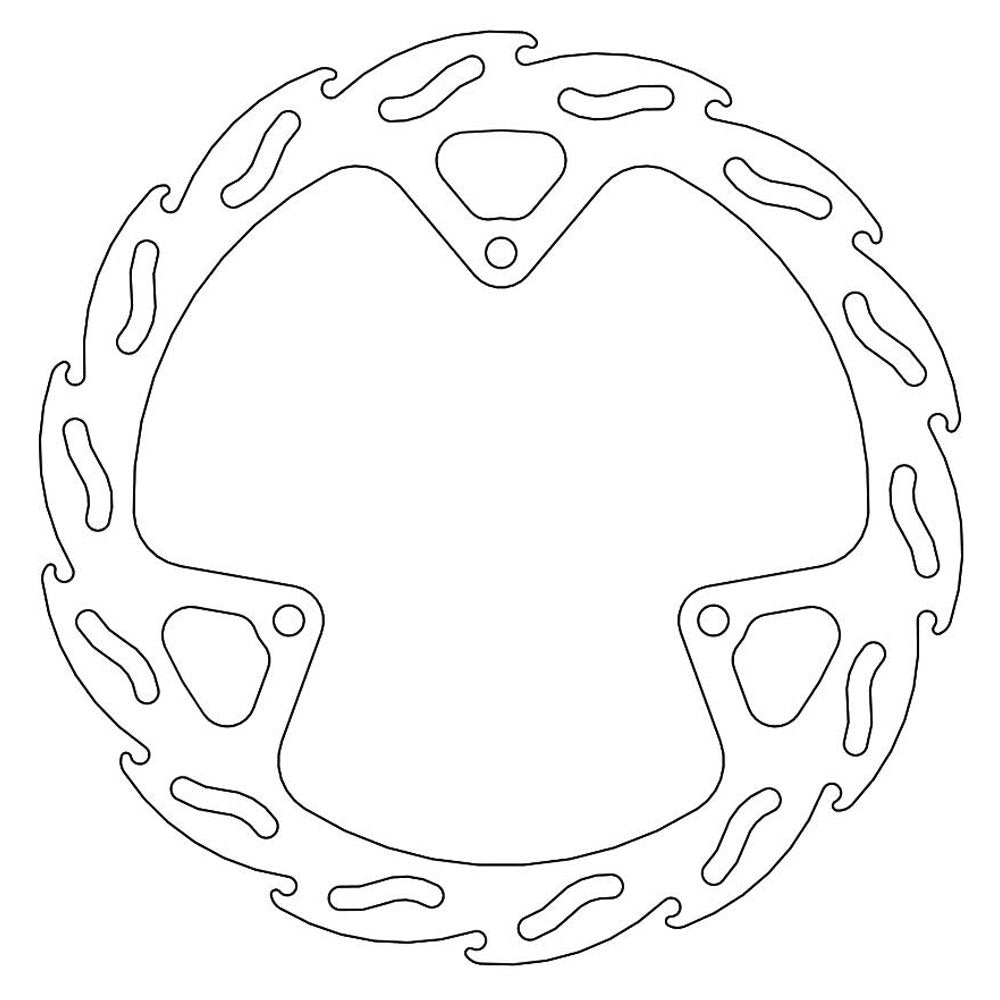 Moto-Master Husqvarna Front Flame Series Disc (MM-110240)