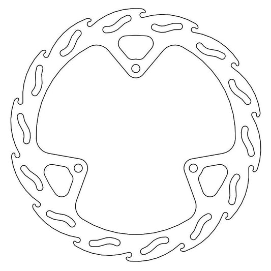 Moto-Master Husqvarna Front Flame Series Disc (MM-110240)